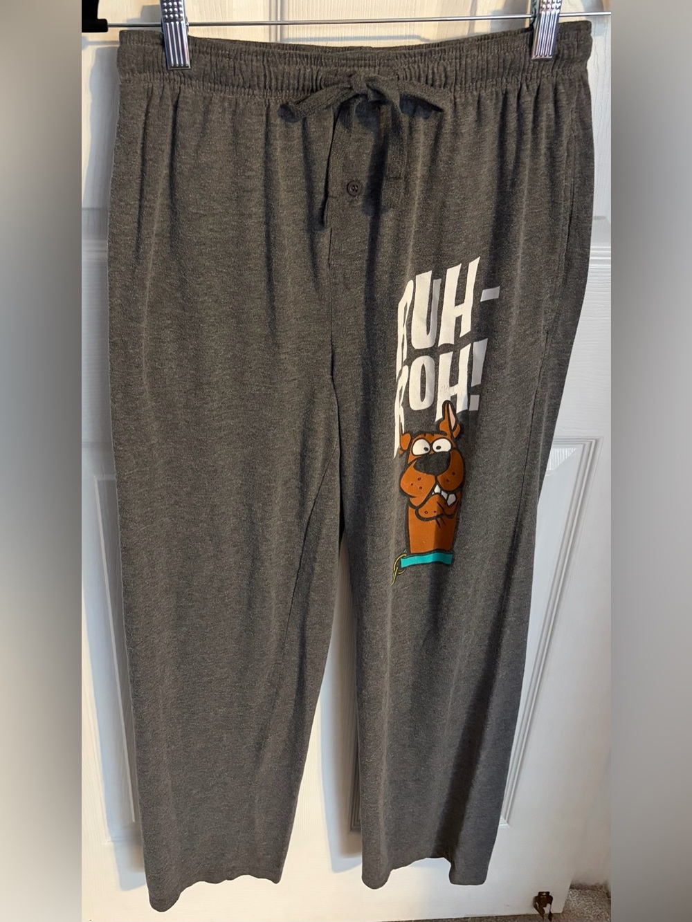 Scooby Doo Pajama Pants, Men’s Size Small